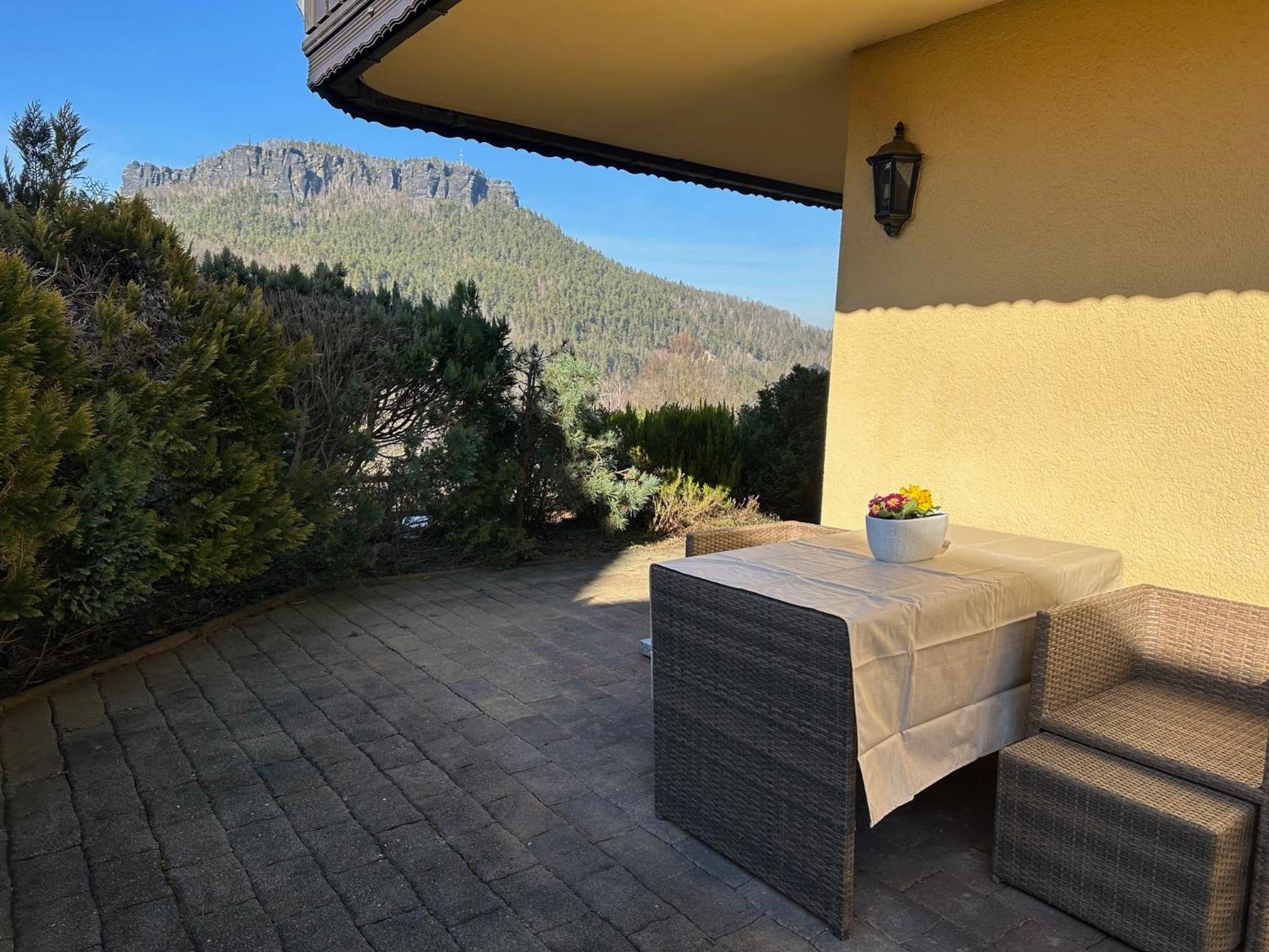 Ferienwohnung 1 Festungsblick Königstein an der Elbe Zewnętrze zdjęcie